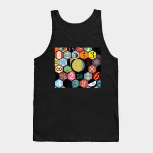 Math in Black (Big) Tank Top